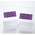 Waterproof Vinyl paper holographic Label